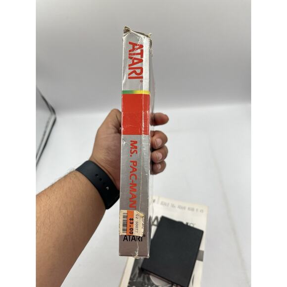 Ms. Pac-Man (Atari 2600, 1988) Game, Box & Manual - CIB CX 2675 - Picture 9 of 13